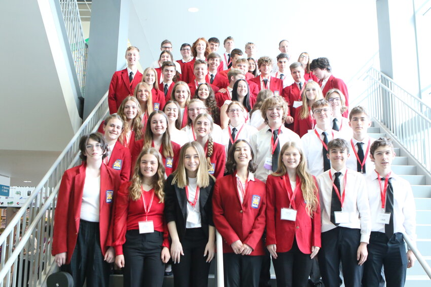 Members of the Seward High SkillsUSA chapter are Kayla Albright, Alaina Bartels, Ethan Boggs, Lily Bowens, Emily Bujarski, Rebecca Caldwell, Nic Classen, Mia Cobian, Lexi Collings, Mariya Corner, Karsyn Fields, Lauren Frihauf, Ella Gabriel, Aubrey Hanes, Dylan Hochstein, Jackson Holt, Evett Howe, Lukas Howe, Jordan Jacobsen, Esten Johnsen, Jonathan Jurchen, Rebekah Jurchen, Jacob Kimbrough, Austin Koch, Jackson Kreifels, Rachel Kreifels, Maddy Larson, Kohltyn Lindau, Sophia Matthias, Emma MAtulka, Grace Matulka, Ayda Metschke, Julya Metschke, Sjoen Munk, Jadyn Nelson, Ben Nottingham, Dean Plouzek, Elizabeth Pracheil, Will Ratkovec, Alex Roberts, Avery Rodocker, Micah Royuk, Jack Schulz, Emmit Sheehan, David Shiner, Khassidy Shiner, Ava Slechta, Evie Theobald, Isaac VanBeek, Landan Waegli, Logan Wagoner, Tristen Wassinger, Regan Wiesen, Natalie Wintz and Abigayil Wunderlich.