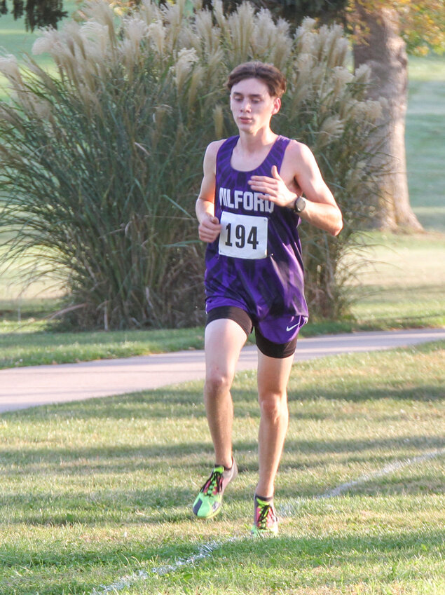 Avery Carter of Milford was the Southern Nebraska Conference champion Oct. 10.