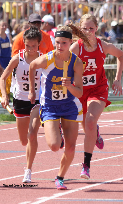 Relay leads Bluejays at state track | Seward Independent