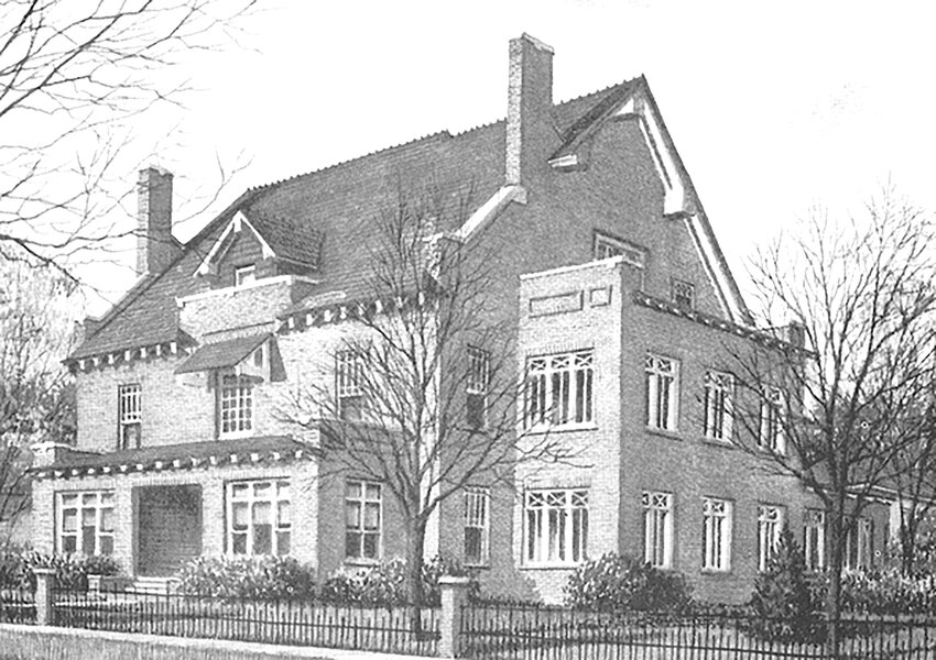 The Zimmerer mansion was photographed by the Seward Chamber in 1989.