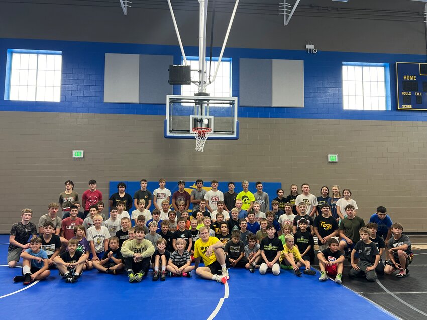 Nucla hosts a wrestling clinic with two elite college athletes.