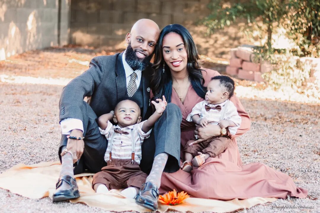 Rev. Dr. Staccato K. Powell, II, Joysaphine A. Waitman-Powell and Family
