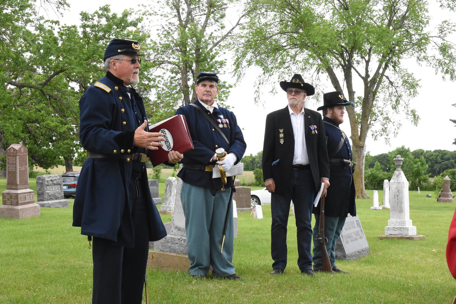 Headstone for Blakesley - Sauk Centre Herald