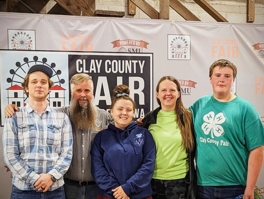 From left: Nathan, Ben, Trinity, Bri and Brycen.