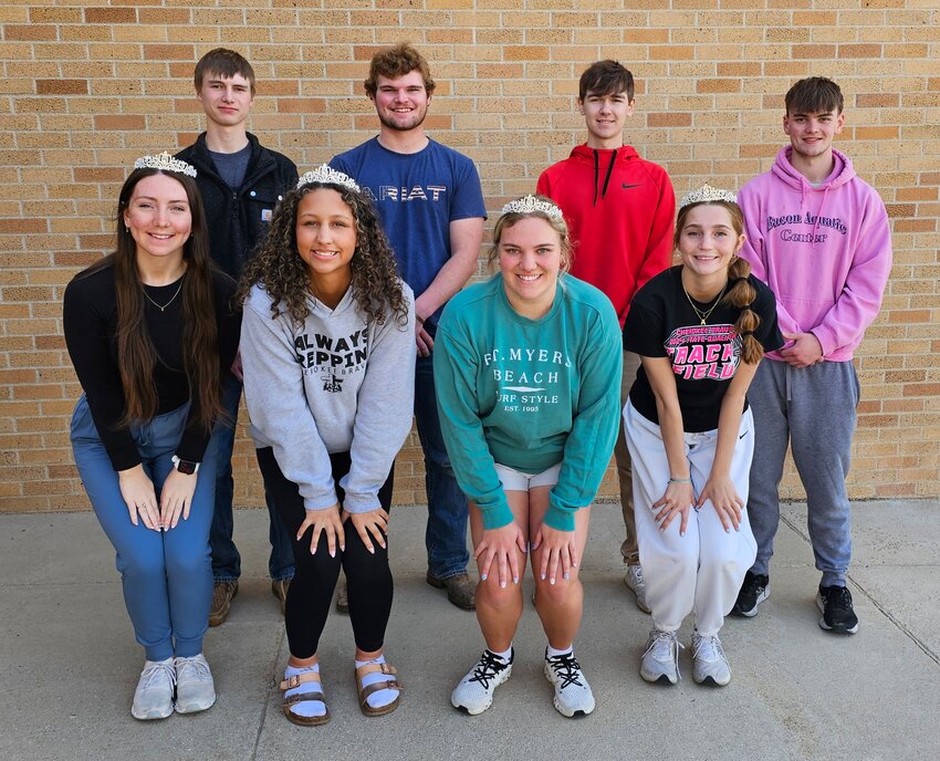 Congratulations to these king and queen candidates for Cherokee