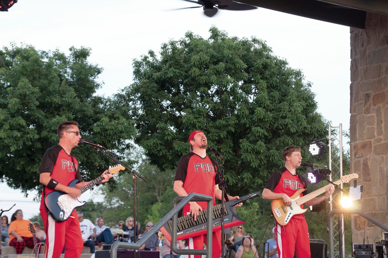 Azle favorite Poo Live Crew opened this season's Music in the Park