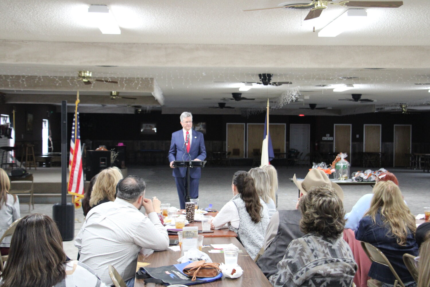 State Rep. Glenn Rogers, who represents Parker, Palo Pinto and Stephens counties, spoke at the Springtown Area Chamber of Commerce luncheon Jan. 25. He talked about the legislative sessions in 2023, what was accomplished and his views on certain issues.