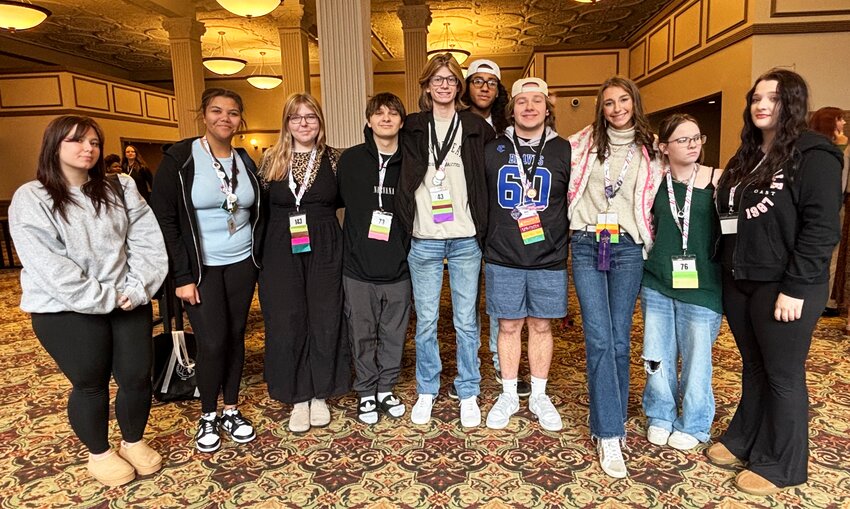 2024-2025 Bravada Students at state competition.