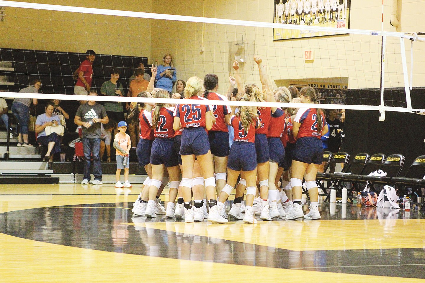 TC volleyball v Belmont at Pontotoc Classic 8-6-2022