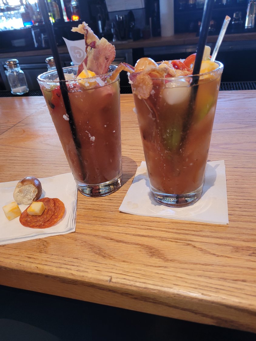 Build your own Bloody Mary at Fairpark Grill across the street for brunch!