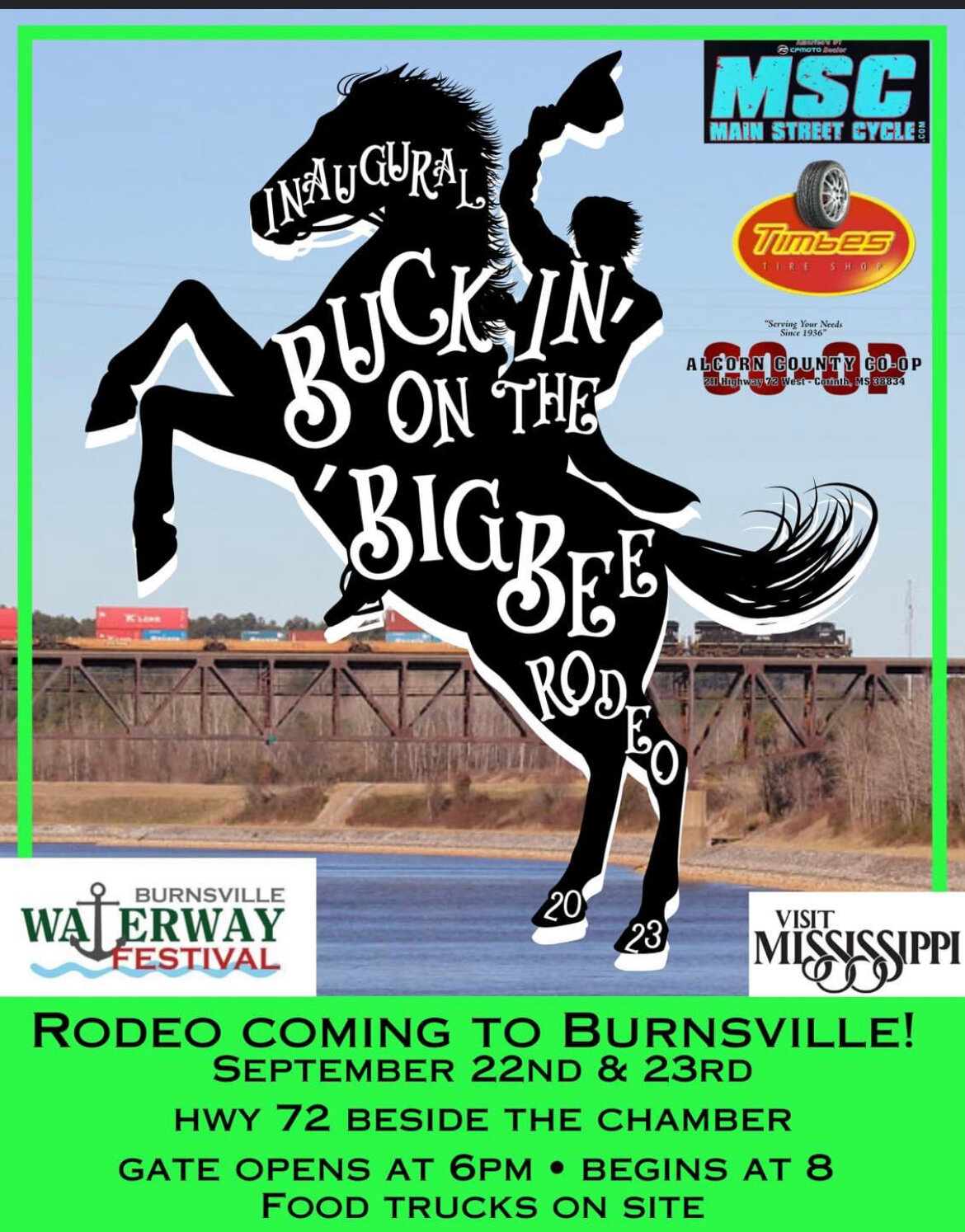 Poster for the Burnsville Waterway Festival