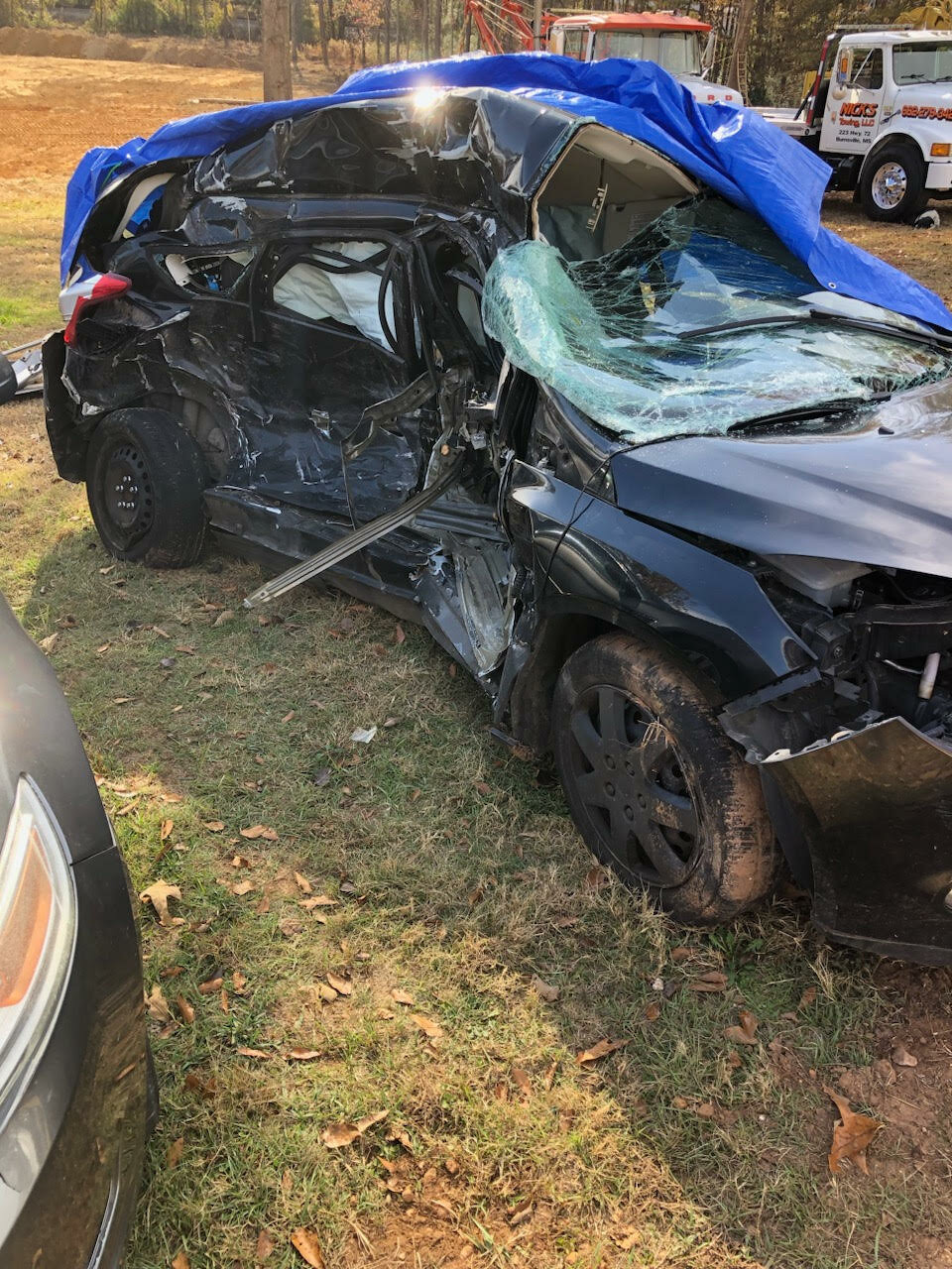 McGee's 2012 Ford Focus Post-Accident