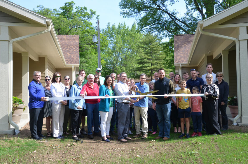 The YMCA of Muncie hosted a ribbon-cutting ceremony Friday marking the completion of phase 2 of the Camp Crosley Capital Projects — the brand-new lakeside cabins, a milestone investment in youth development, outdoor learning and year-round camp capacity. Donors, community leaders, YMCA staff and members of the Camp Crosley Capital Campaign Cabinet gathered on the shoreline of Little Tippecanoe Lake to celebrate the continued revitalization of the residential camps.