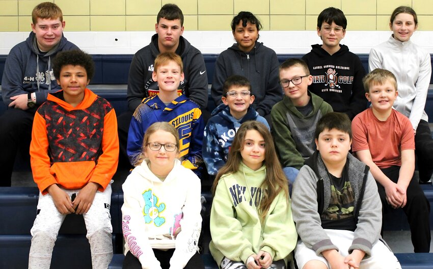 Some Assembly Required Lego Team members include (front) Taytum Wedige, Addaline Sellhorst, and Vaughn Sellhorst. (middle) Clint Thurston, Liam Recob, Drake Jairam, Nolan Nordby and Easton Gould. (back) Karson Brummels, James Recob, Trystan Sims, Jeremiah Kinkaid and Jolynn Kinkaid.