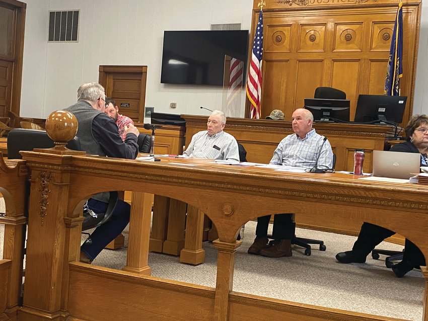 Rob Latimer from Summit Carbon Solutions discussed upcoming construction with the Commissioners, thought to start in March of 2024 as the finalization of the County Road Use Agreement continues.