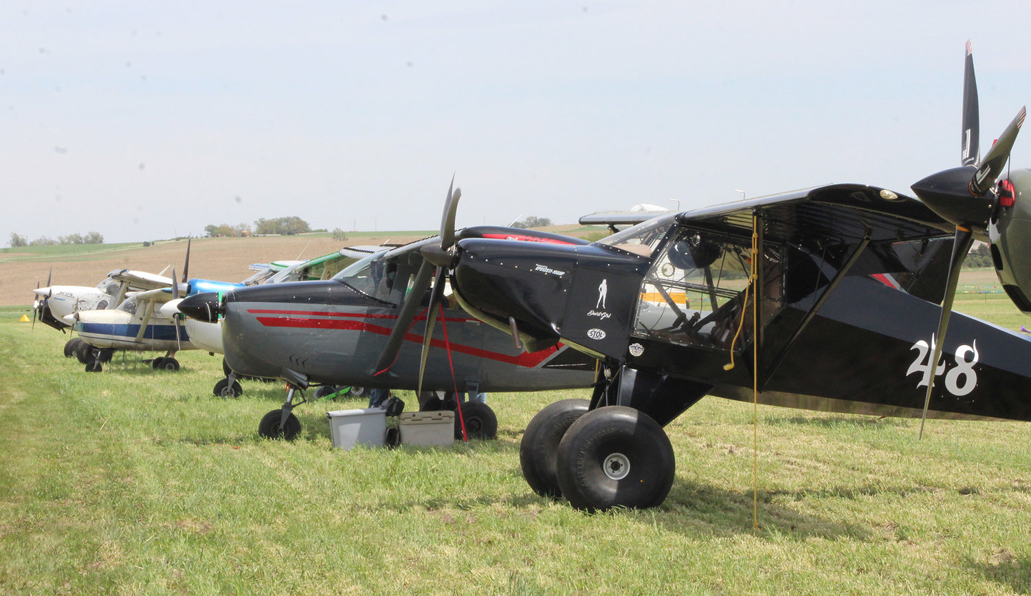 Planes from across the country have converged on Wayne for the second annual MayDay STOL.